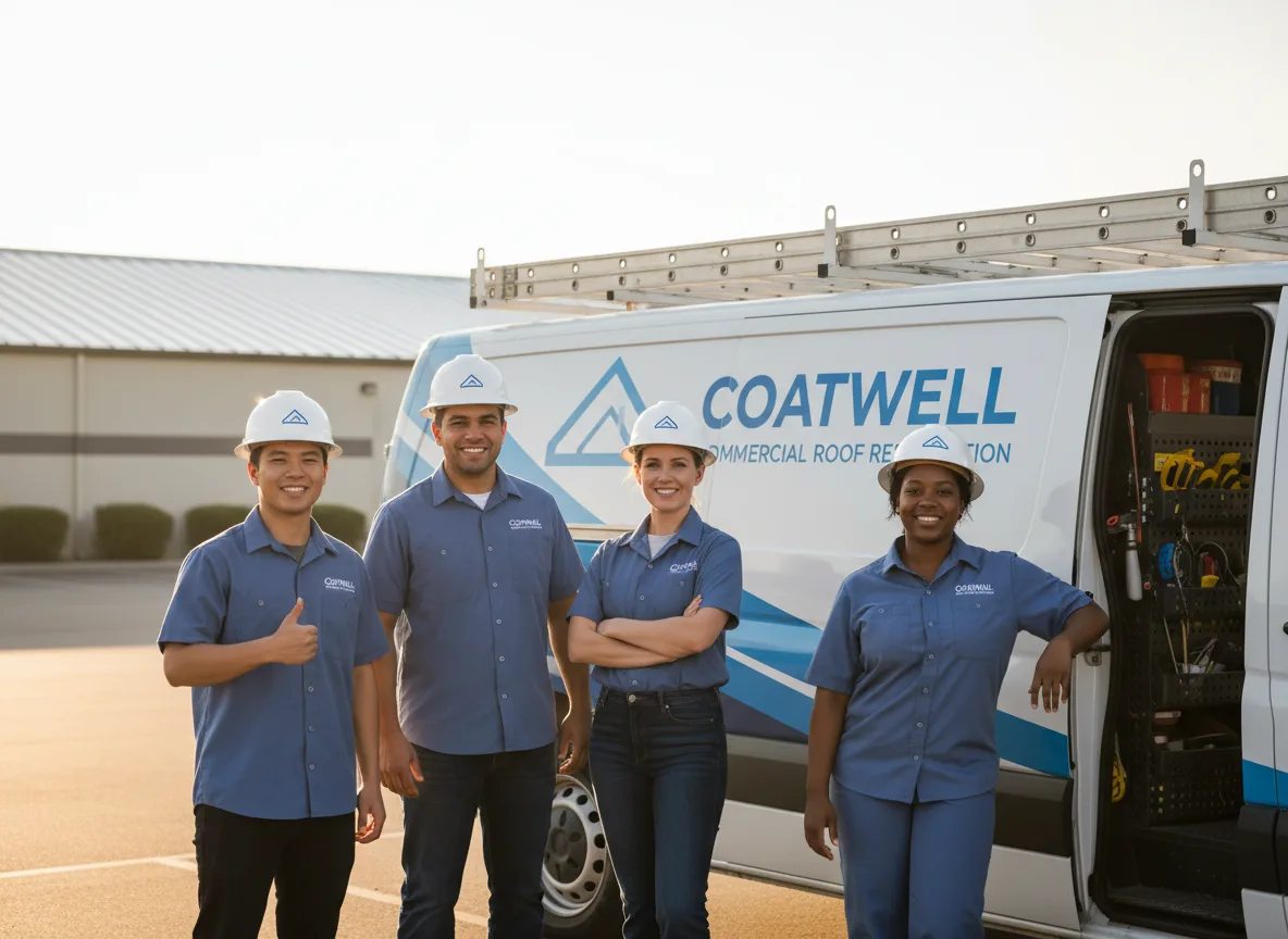 Commercial roof coating company in Bradford, NH